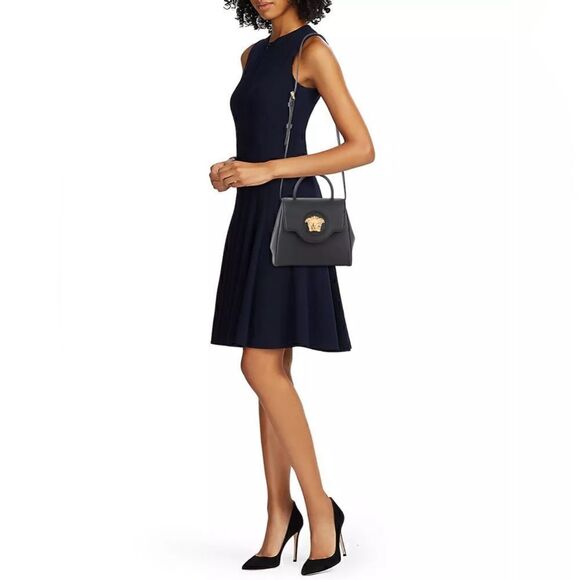 Authentic Versace
Mini La Medusa Leather Top Handle Bag - Picture 2 of 16